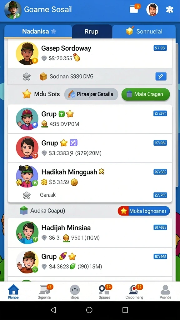 Tampilan utama aplikasi Review Aplikasi gatotkaca123 yang intuitif dan efisien.