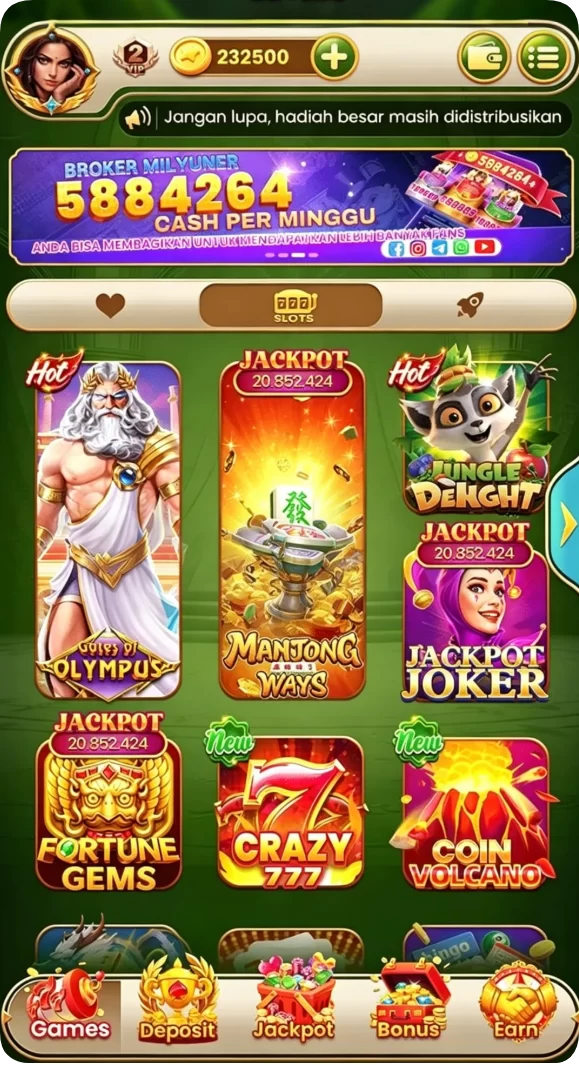 Tampilan utama aplikasi Review Aplikasi lion4d yang intuitif dan efisien.