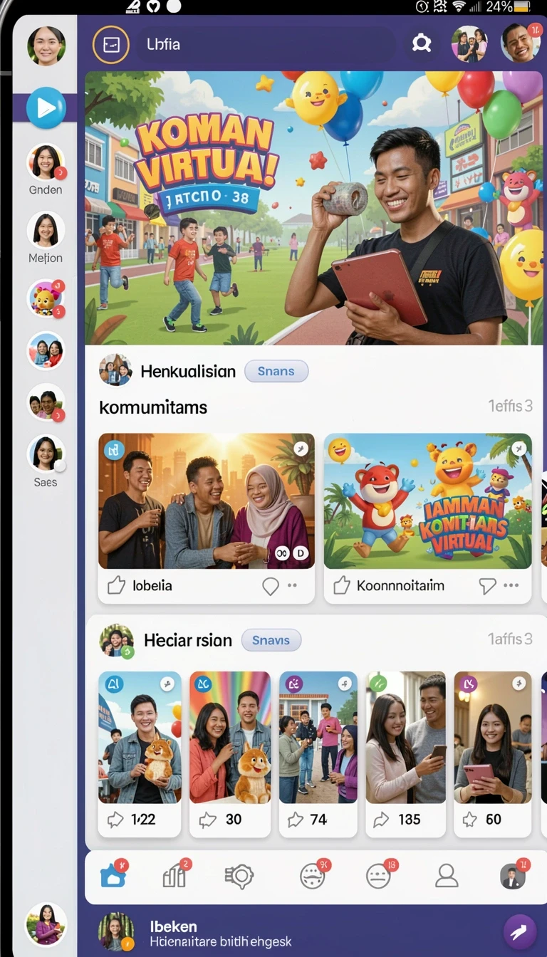 Tampilan utama aplikasi Download jp6789 APK untuk Android yang intuitif dan efisien.