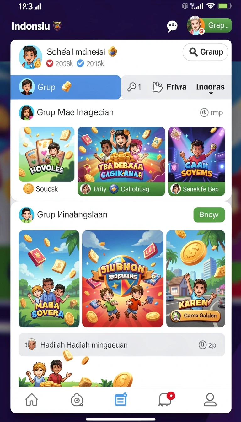 Tampilan utama aplikasi Download baru01 APK untuk Android yang intuitif dan efisien.